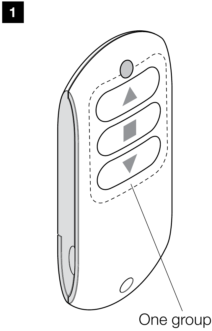 Nice - STX100 - Anwendung - Schritt 1 Anwendung - Schritt 1