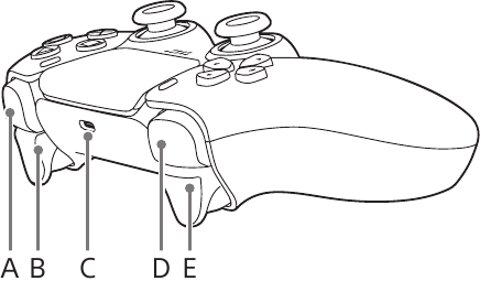 Sony - PlayStation DualSense CFI-ZCT1W - Oberansicht Oberansicht