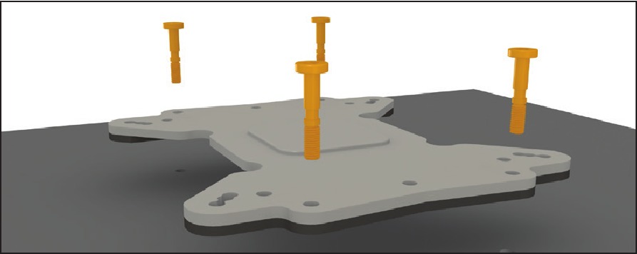 BE QUIET! - DARK ROCK PRO 3 - AMD 754/939/940/AM2(+)/AM3(+)/FM1/FM2(+) Installation - Schritt 3 AMD 754/939/940/AM2(+)/AM3(+)/FM1/FM2(+) Installation - Schritt 3