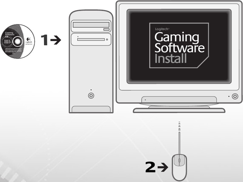 Logitech - G15 - Installation - Schritt 1 Installation - Schritt 1