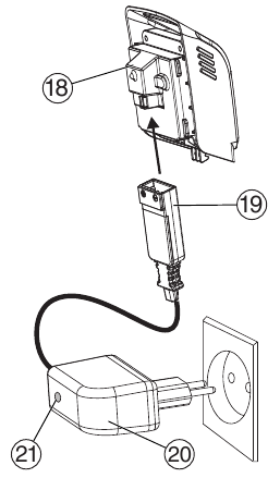 Gardena - 35 Roll-Up Automatic Li-Ion - Akku im Controller laden - Teil 2 Akku im Controller laden - Teil 2