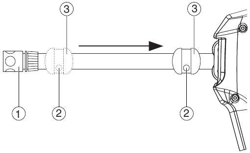 Gardena - 35 Roll-Up Automatic Li-Ion - Stopper verschieben Stopper verschieben