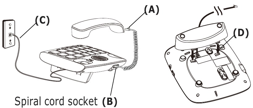 Alcatel - TMAX 10 - TELEFON INSTALLIEREN TELEFON INSTALLIEREN