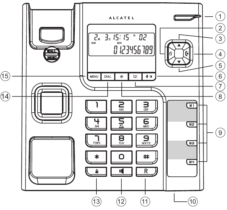 Alcatel - T56 - Übersicht - Teil 1 Übersicht - Teil 1
