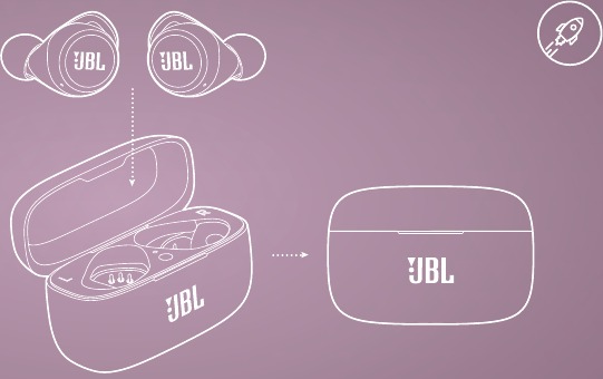 JBL - Harman LIVE 300TWS - ERSTMALIGE VERWENDUNG ERSTMALIGE VERWENDUNG