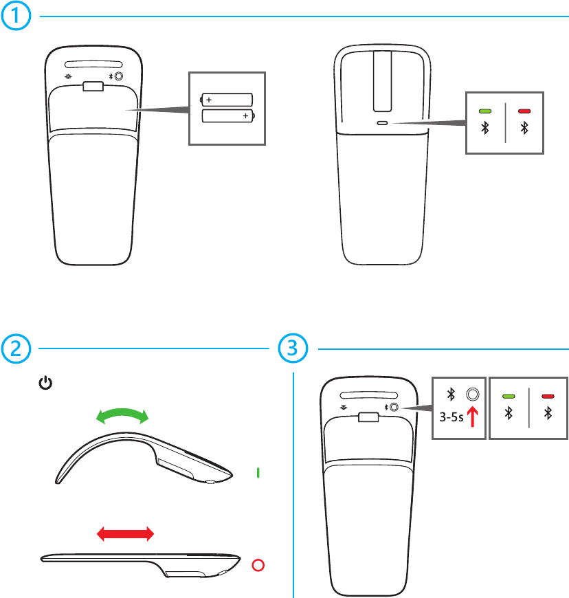Microsoft - ARC TOUCH - Einschalten Einschalten