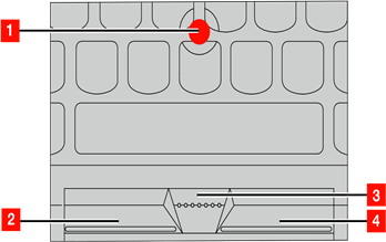 Lenovo - ThinkPad E460 - TrackPoint-Zeigegerät TrackPoint-Zeigegerät