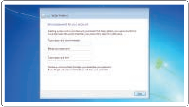 Dell - OptiPlex 3050 Tower - Windows 7 - Festlegen eines Passworts für Windows Windows 7 - Festlegen eines Passworts für Windows