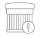 Symbol für nicht installierten Filter