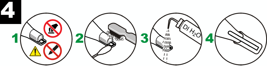 Hach - H135 miniLab Pro - Wartung und Lagerung Wartung und Lagerung