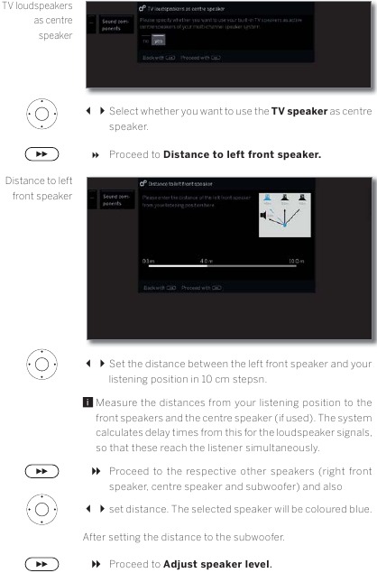 Loewe - klang 5 Subwoofer - Konfiguration des klang 5 Subwoofers (DIGITAL AUDIO LINK/WIRELESS DIGITAL AUDIO LINK) - Schritt 2 Konfiguration des klang 5 Subwoofers (DIGITAL AUDIO LINK/WIRELESS DIGITAL AUDIO LINK) - Schritt 2