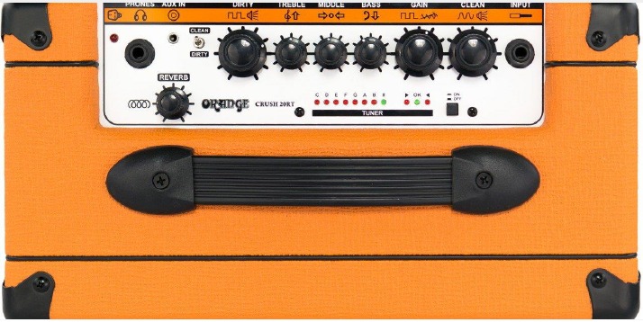 Orange - CRUSH 20RT - BEDIENFELDMERKMALE BEDIENFELDMERKMALE