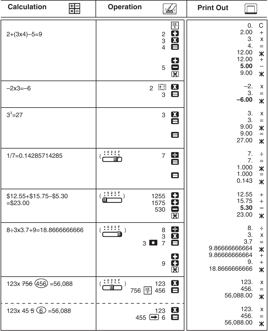 Canon - P23-DTSC - BERECHNUNGSBEISPIELE - Beispiel 1 BERECHNUNGSBEISPIELE - Beispiel 1