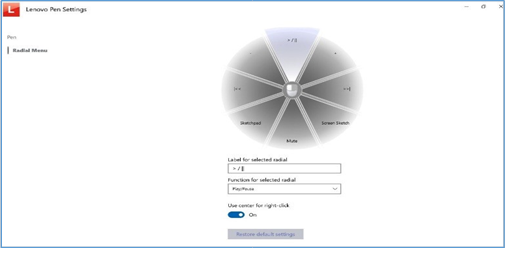 Lenovo - Active Pen 2 - Hover-Klick Hover-Klick