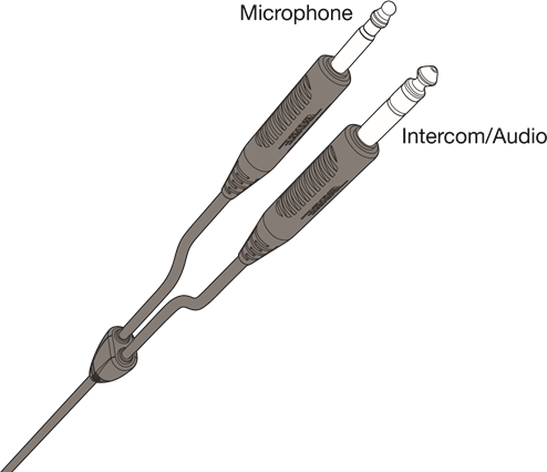 Bose - A20 - Verwenden der Dual-Stecker für die allgemeine Luftfahrt Verwenden der Dual-Stecker für die allgemeine Luftfahrt
