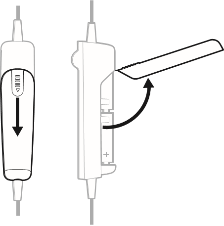 Bose - A30 - BEDIENUNGSSCHALTER ÄNDERN - Schritt 1 BEDIENUNGSSCHALTER ÄNDERN - Schritt 1