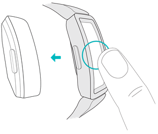 Fitbit - Ace 2 - Armband entfernen Armband entfernen