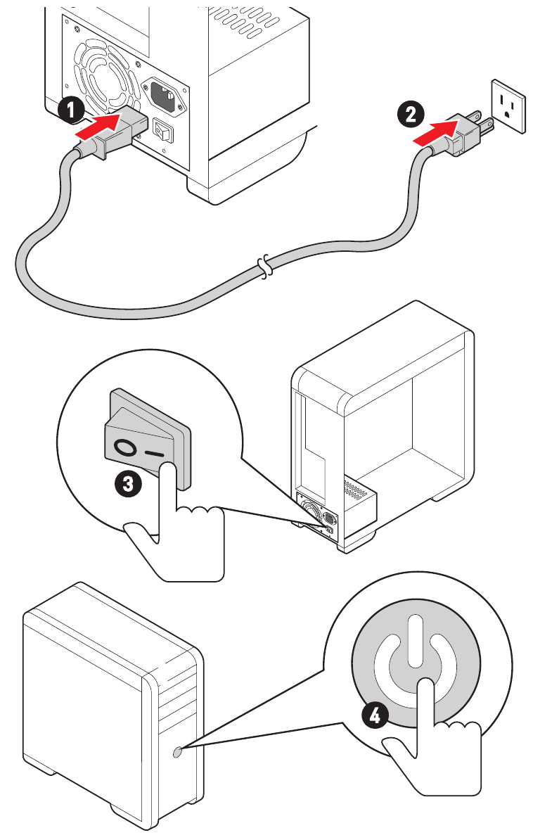 MSI - PRO B650-P WIFI - Einschalten Einschalten