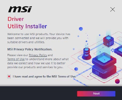 MSI - PRO B760M-P DDR4 - Treiberinstallation - Schritt 1 Treiberinstallation - Schritt 1