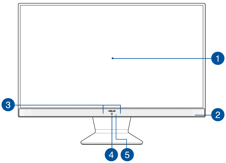 Asus - V241F - Vorderansicht Vorderansicht