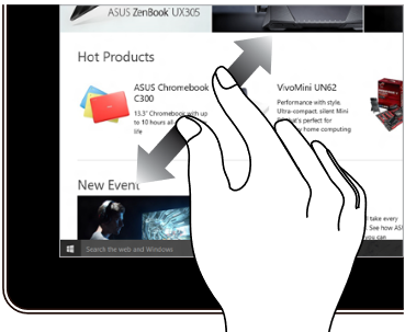 Asus - V241F - Heranzoomen Heranzoomen