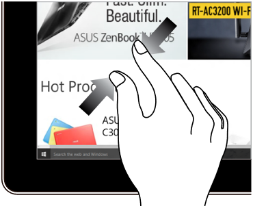 Asus - V241F - Herauszoomen Herauszoomen