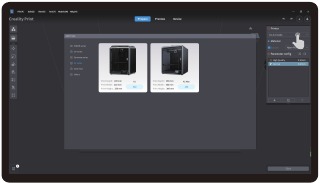 Creality - K1 Max - LAN-Druck - Schritt 2 LAN-Druck - Schritt 2