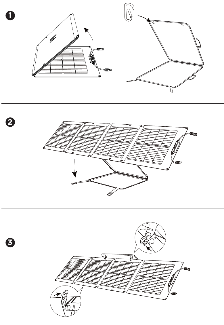 EcoFlow - 110W Solarpanel - Ihr Solar-Setup - Schritt 1 Ihr Solar-Setup - Schritt 1
