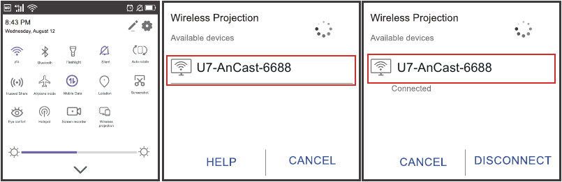 YABER - Buffalo Pro U7 - WLAN-Einstellungen - für Android-Geräte WLAN-Einstellungen - für Android-Geräte