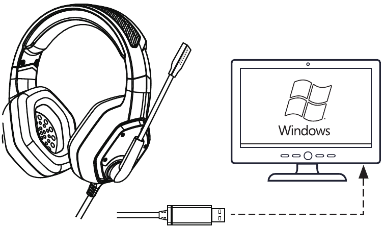 EKSA - E1000 - Für Windows PC/Laptop Für Windows PC/Laptop