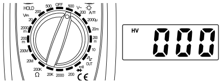 AstroAI - AM33D - MESSEN VON AC-SPANNUNG - Schritt 2 MESSEN VON AC-SPANNUNG - Schritt 2