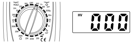 AstroAI - AM33D - MESSEN VON AC-SPANNUNG - Schritt 3 MESSEN VON AC-SPANNUNG - Schritt 3