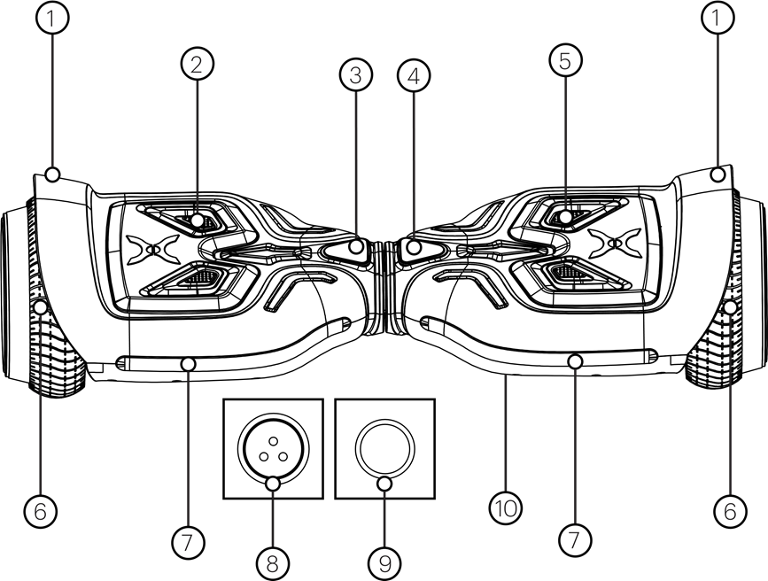 Hover-1 - i-100 - MERKMALE/TEILE MERKMALE/TEILE