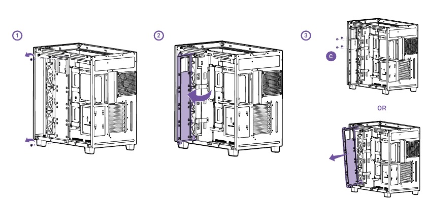 NZXT - H9 FLOW - SSD-LAUFWERK-INSTALLATION SSD-LAUFWERK-INSTALLATION