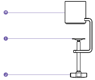 NZXT - Boom Arm - TISCHKLEMMEN-BEFESTIGUNGSSYSTEM TISCHKLEMMEN-BEFESTIGUNGSSYSTEM