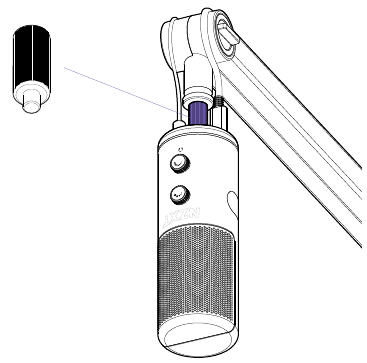 NZXT - Boom Arm - EINRICHTUNG DES BOOM ARM - Schritt 2 EINRICHTUNG DES BOOM ARM - Schritt 2