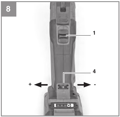 Einhell - VARRITO - Betrieb - Ein- und Ausschalten Betrieb - Ein- und Ausschalten