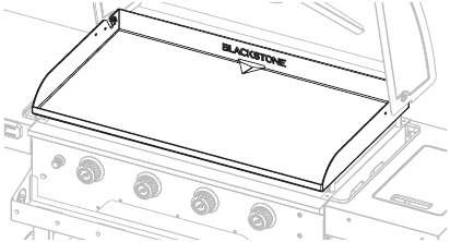 BLACKSTONE - 2336 - ANWEISUNGEN ZUM EINBRENNEN DES PRODUKTS ANWEISUNGEN ZUM EINBRENNEN DES PRODUKTS