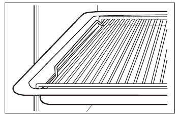 Electrolux - EOE8P09X - Verwendung von Rost und Grill- / Bratpfanne - Schritt 2 Verwendung von Rost und Grill- / Bratpfanne - Schritt 2