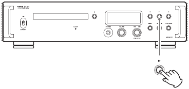 Teac - VRDS-701 - CDs anhören - Schritt 4 CDs anhören - Schritt 4