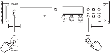 Teac - VRDS-701 - Wiederherstellen der Standardeinstellungen Wiederherstellen der Standardeinstellungen