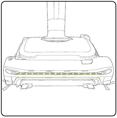 Gtech - AirRAM 3 - Akkuladestatus Akkuladestatus