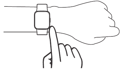Truefree - Watch GT1 - Anlegen und Abnehmen der Uhr - Schritt 1 Anlegen und Abnehmen der Uhr - Schritt 1