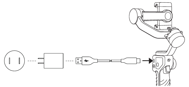 hohem - iSteady M6 - Akku und Laden - Schritt 1 Akku und Laden - Schritt 1
