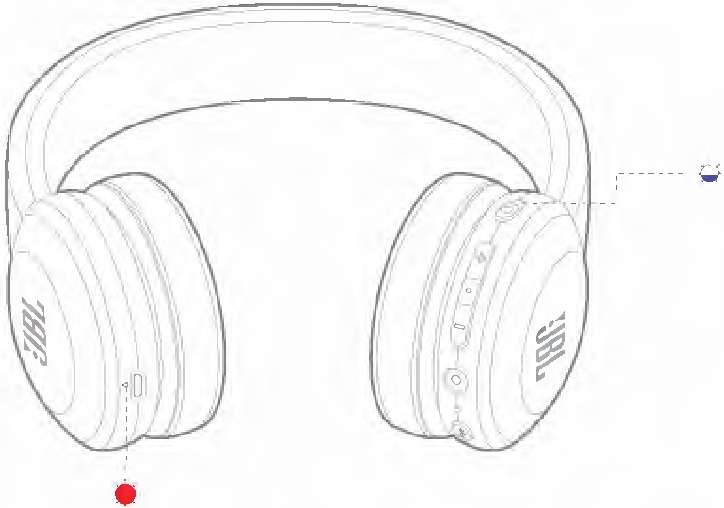 JBL - HARMAN E45BT - LED-Anzeige LED-Anzeige