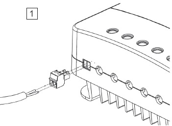 Renogy - Rover Serie - Installation - Anschließen des Temperatursensors Installation - Anschließen des Temperatursensors