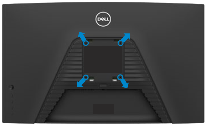 Dell - S2722DGM - Wandmontage (Optional) Wandmontage (Optional)