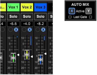 Midas - MR18 - M AIR Edit für PC - Auto Mix M AIR Edit für PC - Auto Mix