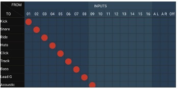 Midas - MR18 - M AIR für Android - Routing - Schritt 1 M AIR für Android - Routing - Schritt 1
