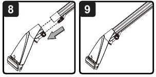 Vacmaster - VK809PWR 0201 - TEPPICH-/POLSTERREINIGUNGSBETRIEB - Schritt 2 TEPPICH-/POLSTERREINIGUNGSBETRIEB - Schritt 2
